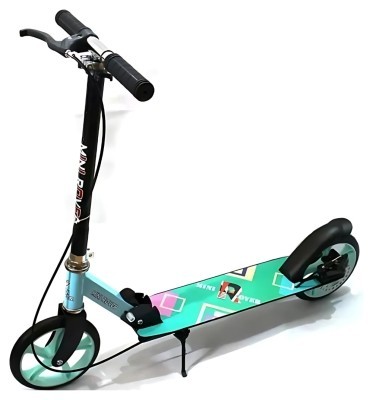 Самокат Bavar Sport з дисковим гальмом, бірюзовий.