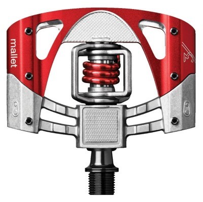 Педалі для велосипеда Crankbrothers MALLET 3 Raw/red (15989)