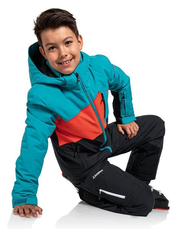Куртка утеплена для підлітків Schoeffel SKI JACKET WANNENKOPF B 128 Eastern blue 7345 (10-40109-WRH)