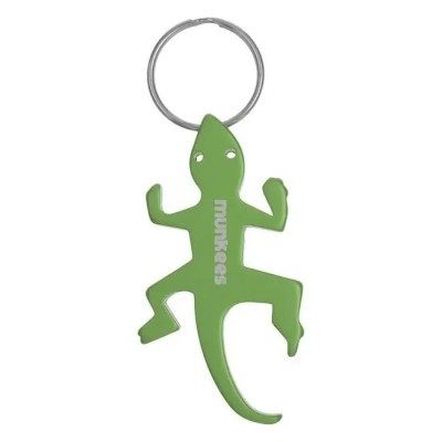 Munkees 3411 брелок-відкривачка Lizard grass green