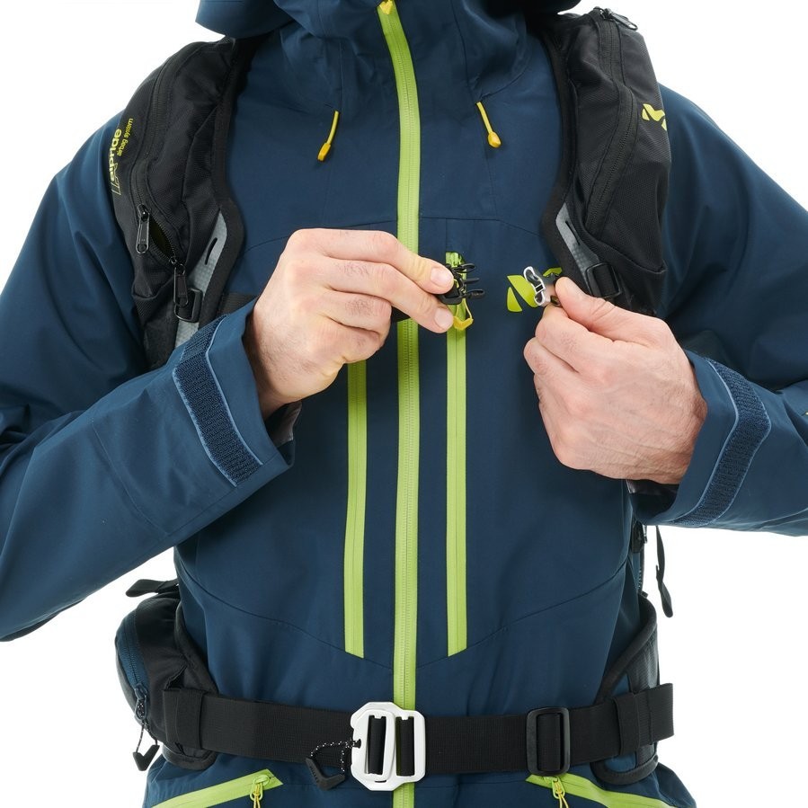 Рюкзак лавинний Millet NEO 30 ARS в комплекті із картриджами 30 L Orion blue/wild lime (MIS2143-WRH)