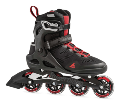 Роликові коньки для дорослих Rollerblade MACROBLADE 80 46 (12.5US) 305мм Black/red (7955200741)