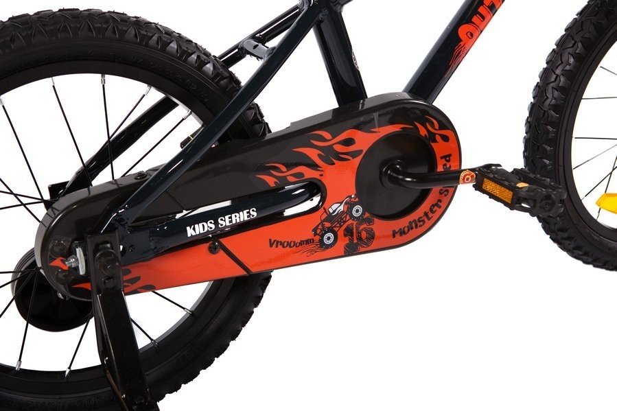 Велосипед Outleap Monster Speed 16" Black Red