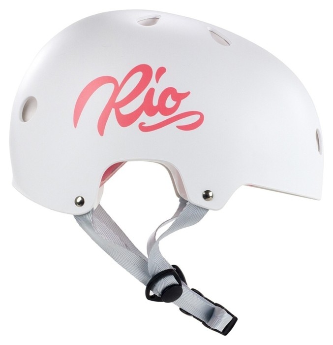 Шолом Rio Roller Script matt white