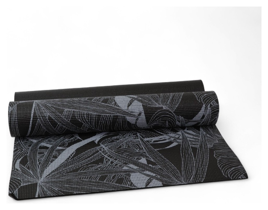 Килимок для йоги та фітнесу, pvc, 6 мм (принт) Bavar Sport