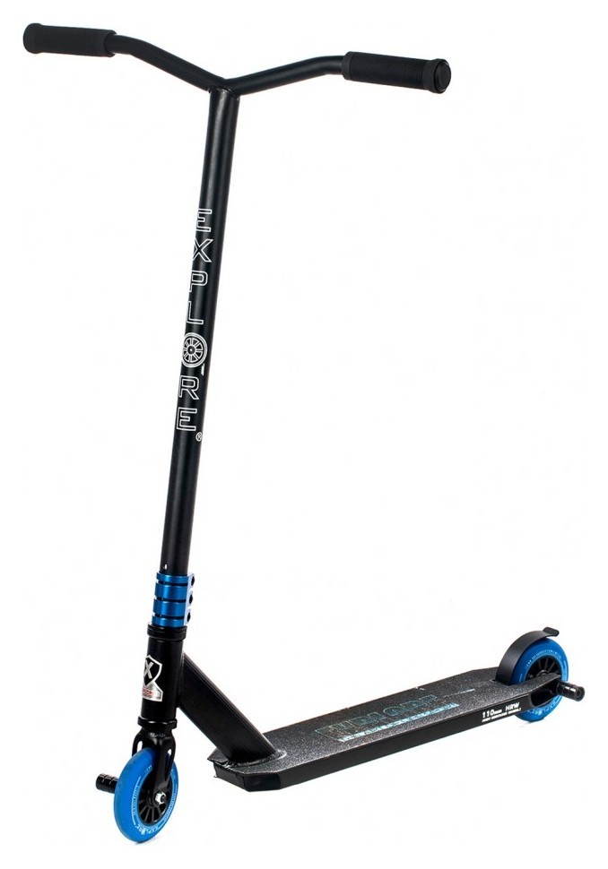 Трюковий самокат Explore SPADE DELUXE II (Синій)