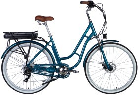 Велосипед з електроприводом 28&quot; AL Dorozhnik eCORAL DD FR рама-19&quot; 36B 12.5А*г 500Вт темно-бірюзовий YS 767 2025