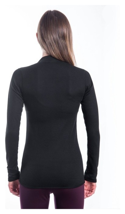 Термофутболка жіноча Sensor Double Face LS black 12110010, SW11DF-black-S