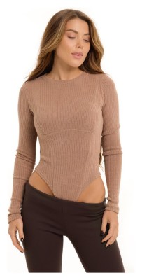 Боді Pobedov Juno жіноче Мокко L BLass3 169Lmkk