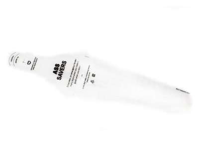 Щиток ROU поліпропіленовий під сідло, швидкознімний, білий