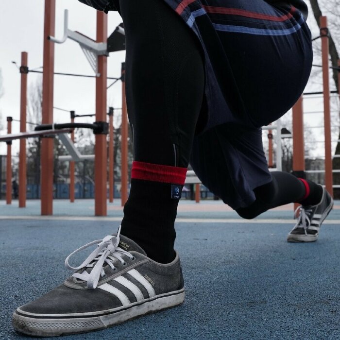 Шкарпетки водонепроникні Dexshell Running Lite, р-р S,  червоні