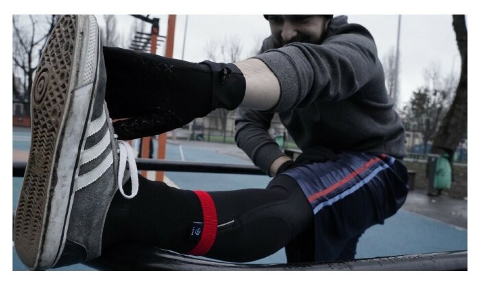 Шкарпетки водонепроникні Dexshell Running Lite, р-р S,  червоні