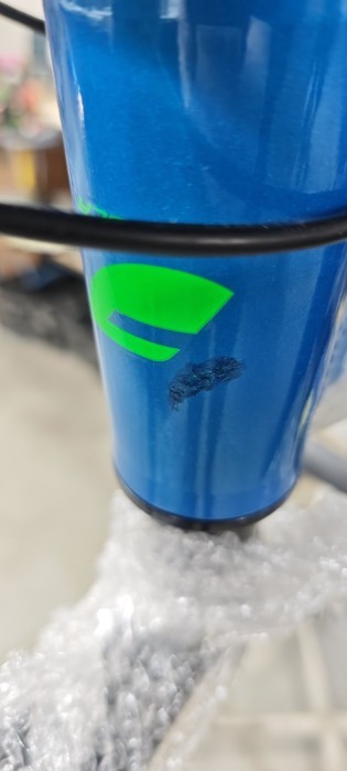 Велосипед уцінений AL 29" Formula THOR DD CS рама-21" синій з зеленим 2026