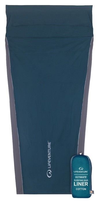 Lifeventure вкладиш Cotton Ultimate Liner Mummy