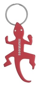 Munkees 3411 брелок-відкривача Lizard red