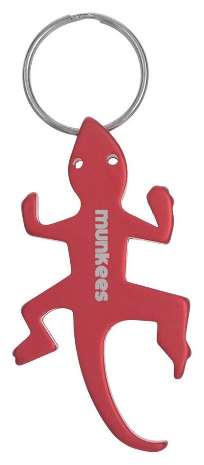Munkees 3411 брелок-відкривача Lizard red