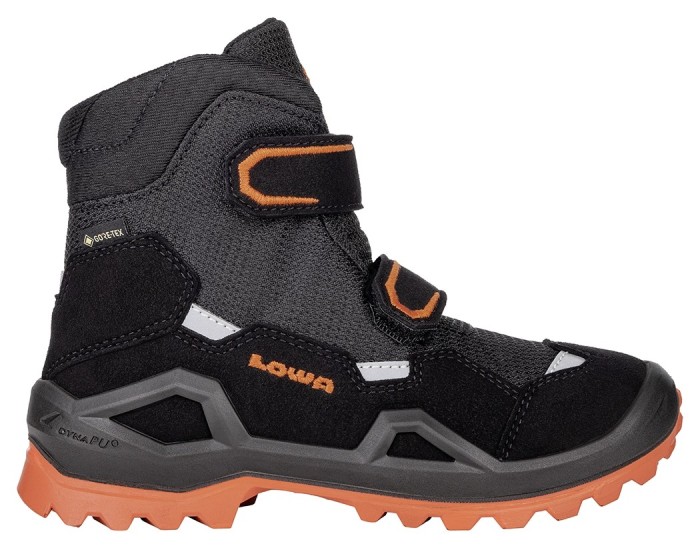 LOWA ботинки Milo Evo GTX MID Jr black-orange 35.0