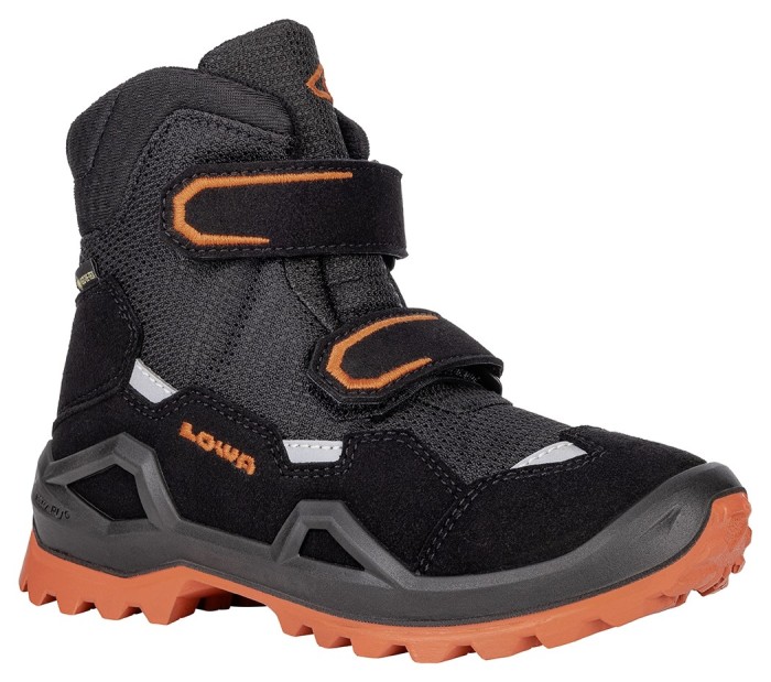 LOWA ботинки Milo Evo GTX MID Jr black-orange 35.0