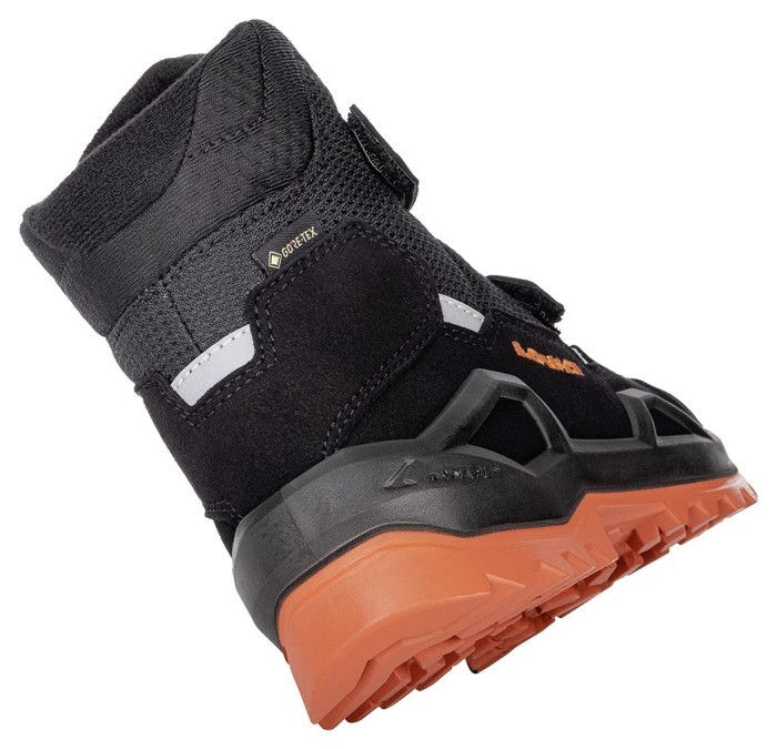 LOWA ботинки Milo Evo GTX MID Jr black-orange 35.0
