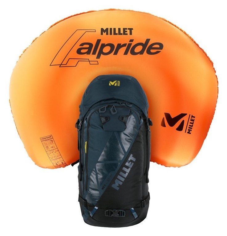 Рюкзак лавинний Millet NEO 40 ARS в комплекті із картриджами 40 L Orion blue/wild lime (MIS2098-WRH)