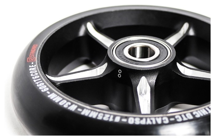 Колесо для трюкового самокату Ethic Calypso V1.5 Pro 125мм x 30мм - Black