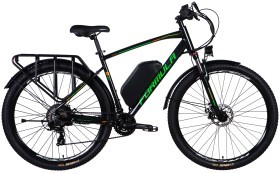 Велосипед з електроприводом 28&quot; AL Formula eCURSOR MAN DD CS рама-20&quot; 48B 17.5А*г 500Вт чорно-зелений YS 2498-1 2025