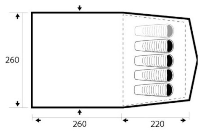 Намет Trimm Arizona II