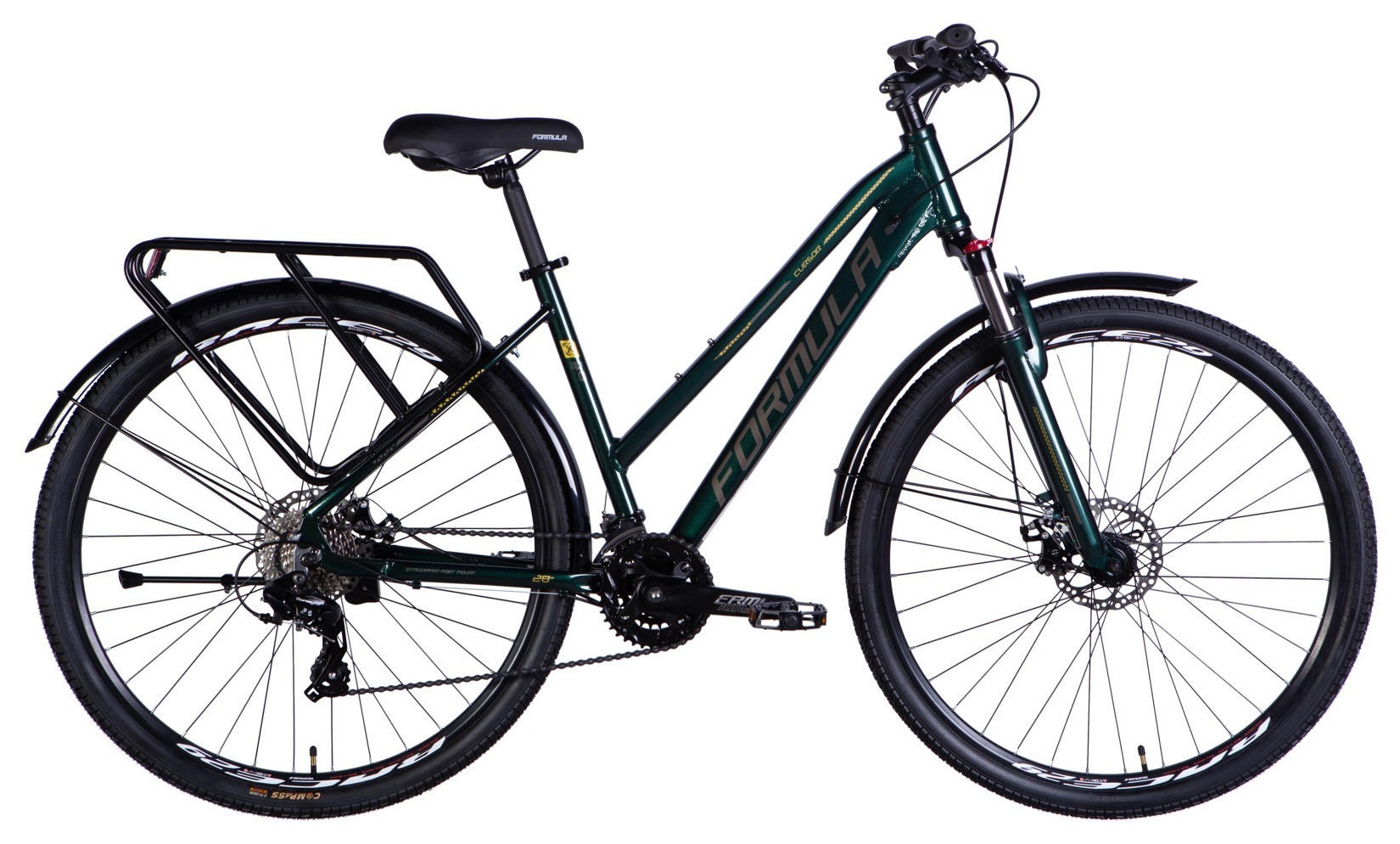 Велосипед AL 28" Formula CURSOR WOMAN DD CS рама-18" зелений 2025