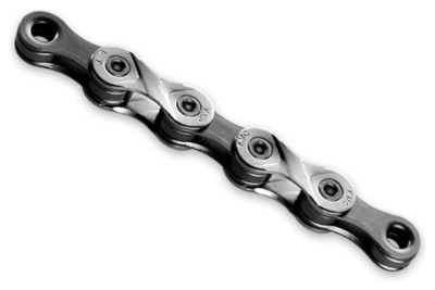 Ланцюг 9 шв. 116 лан. замок KMC X9 срiблястий