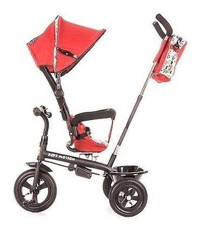 Велосипед дитячий 3х колісний Kidzmotion Tobi Venture RED