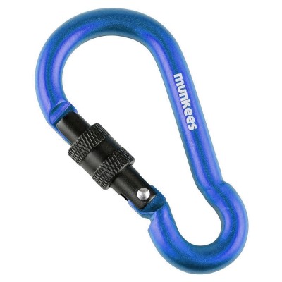 Munkees 3249 карабін Pear with Screw Lock 8 мм x 80 мм