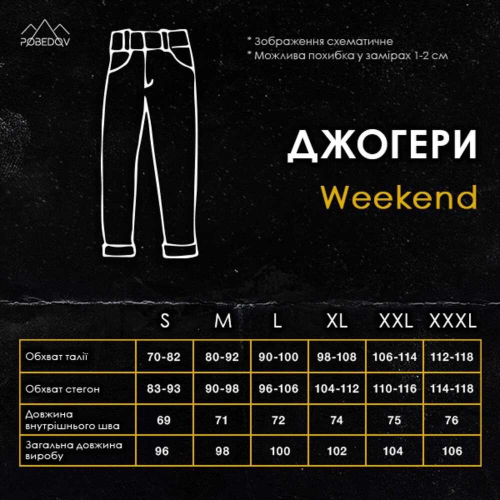 Чоловічі легкі джогери із софту темно-сірі Pobedov Weekend