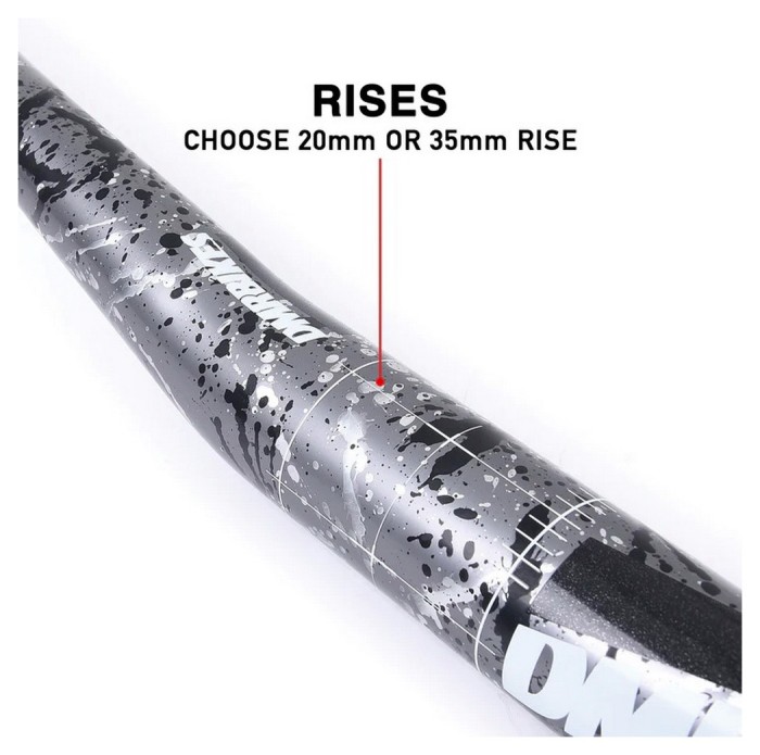 Кермо DMR Wingbar Mk4 SE - 35 - 20 мм підйом - Liquid Camo Grey