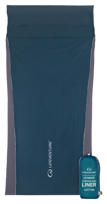 Lifeventure вкладиш Cotton Ultimate Liner Rectangular