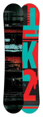 Сноуборд K2 RAYGUN 159 Black/red/turquoise (1150024)