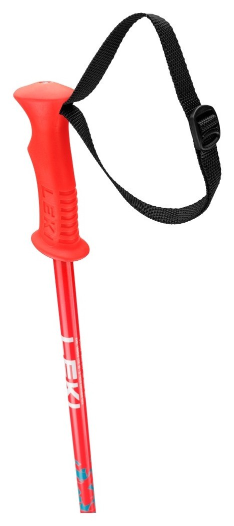 Палиці для гірських лиж для підлітків Leki RIDER 70см Petrol/fluorescent red/pearl nightblue (64944141-WRH)