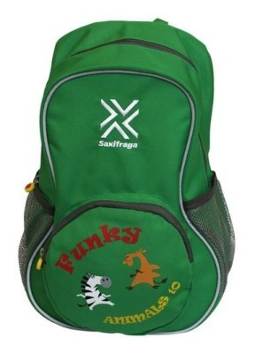 Дитячий рюкзак Saxifraga FUNKY ANIMALS 10 L Green (SBB17K10R)
