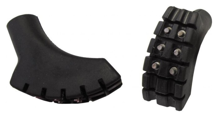 Насадка на кінцевик палиць Tramp для скандинавської ходьби шипована (пара) 1