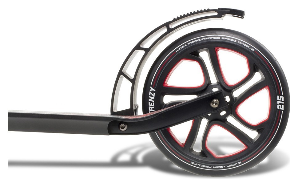 Самокат Frenzy Recreational 250 mm Black/Red