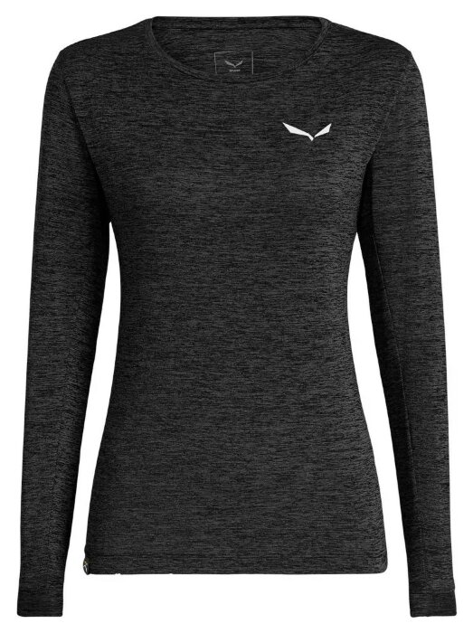 Футболка Salewa Puez Melange Dry L/S Tee Wmn