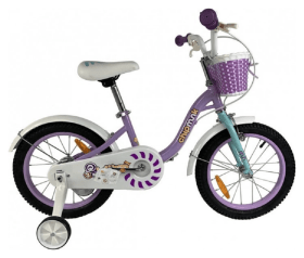 Велосипед дитячий RoyalBaby Chipmunk Darling 16", OFFICIAL UA, фіолетовий