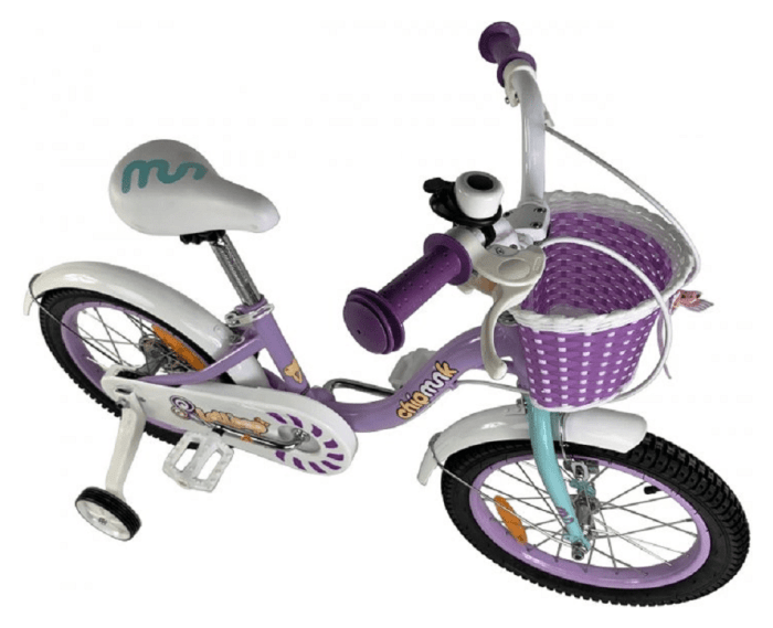 Велосипед дитячий RoyalBaby Chipmunk Darling 16", OFFICIAL UA, фіолетовий