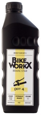 Гальмівна рідина BikeWorkX Brake Star DOT 4 1л.