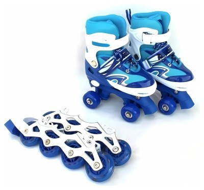 Ролики розсувні трансформер Bavar Sport 0013, сині