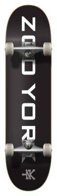 Zoo York Скейтборд Logo Block Complete (8&quot; - Black/White)