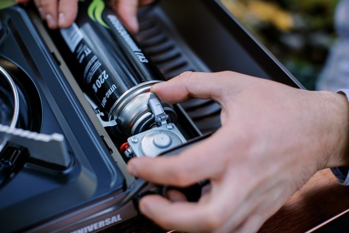 Газова плита Tribe Universal T-HD-0003, grey