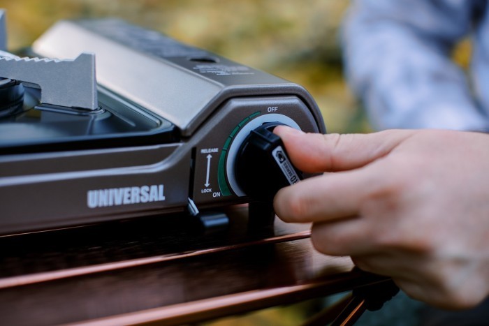 Газова плита Tribe Universal T-HD-0003, grey