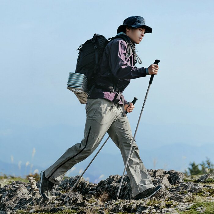 Трекінгова палиця Naturehike CNK2450DS016, 120 см, фіолетова