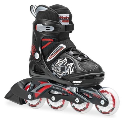 Роликові коньки дитячі Bladerunner PHASER XR COMBO M 28-32 (11J) 175-205мм Black/red (0T312600 741) O