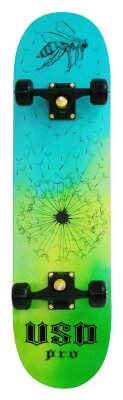 Cкейтборд USD PRO BEE RIDE 31.0″ Turquoise/black (USB21J3S)